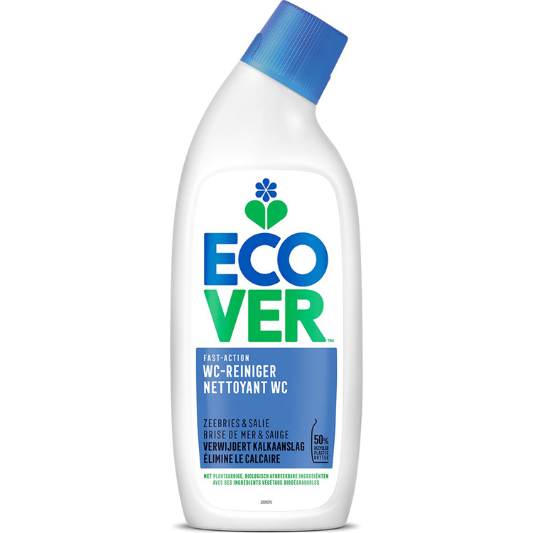 Ecover 1003319 - limpiador de inodoros marino 0,75l | 6 piezas