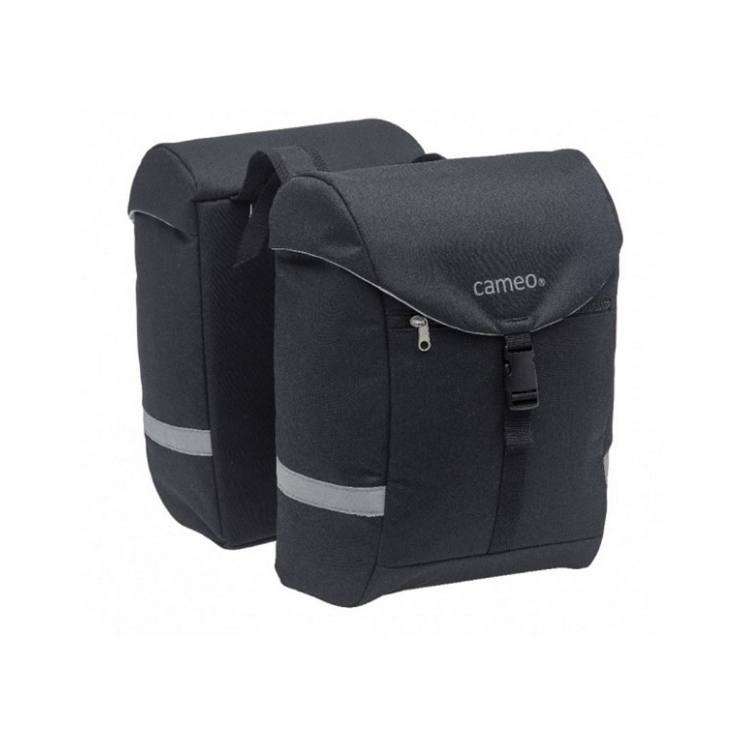 Cameo Sports Double Bicycle Bag Black 28L