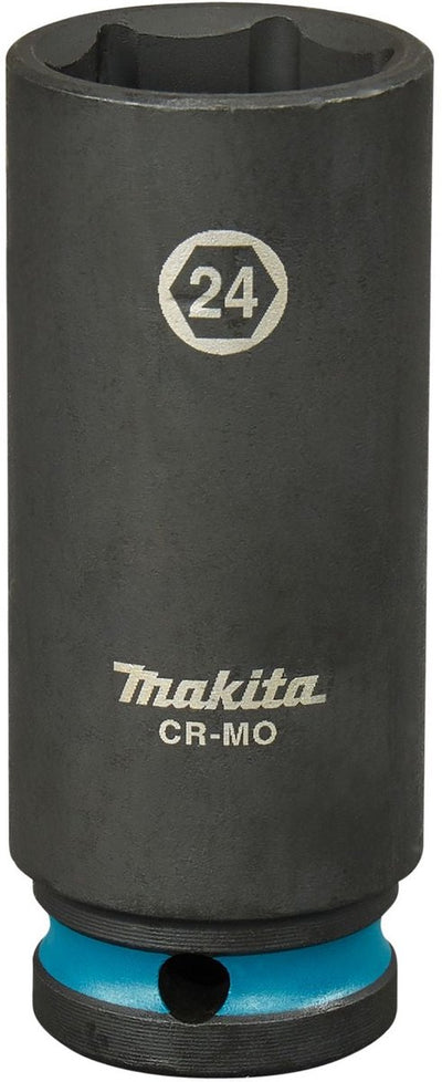 Imp makita vaso de impacto act negro, 1 2 24 mm de largo - e-16520