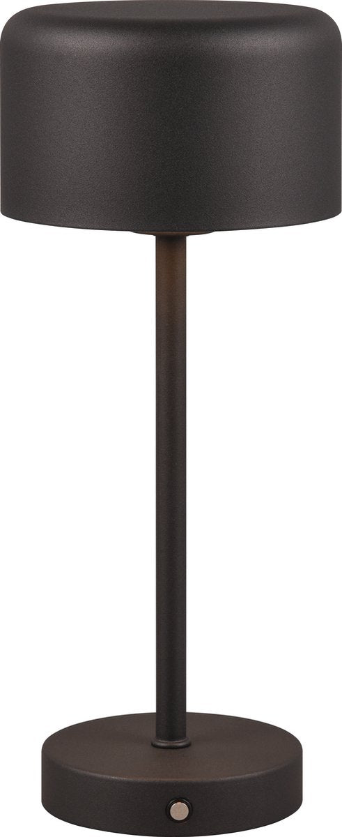 Rl vive tu luz realidad jeff - lámpara de mesa - negro - incl. 1x smd 1,5w - función táctil - recargable - regulable