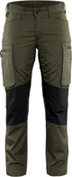 Blåkläder blaklader pantaloni da lavoro da donna di servizio stretch 7159-1845 - donna - nero militare - 42