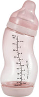 Difrax babyfles breed - 310 ml - lichtroze - 1 stuk - s-fles - anti koliek