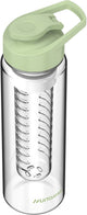 Borraccia Muitomas - infusore per frutta, tè o erbe aromatiche - beccuccio - 700 ml - verde