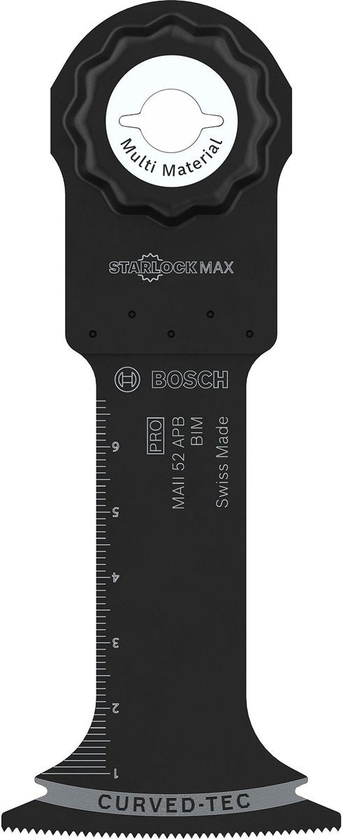 Bosch maii 52 apb - hoja de sierra multifuncional - starlock max - construcción bimetálica