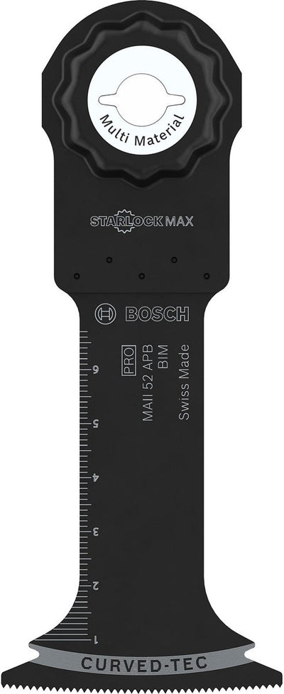 Bosch maii 52 apb - hoja de sierra multifuncional - starlock max - construcción bimetálica