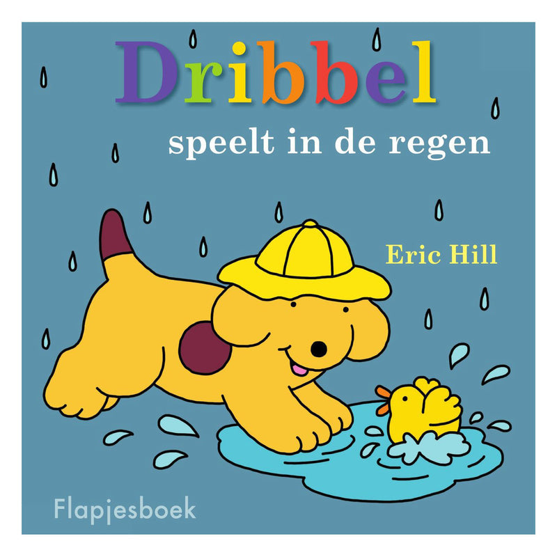 Centraal boekhuis dribbel speelt in de regen