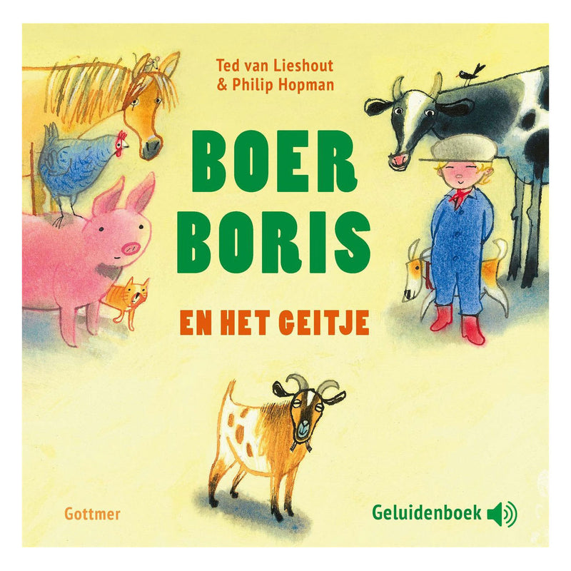 Libro sonoro: Il contadino Boris e la capra 2+