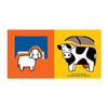 Casetta centrale per libri Miffy libro trasparente, animali piccoli e grandi