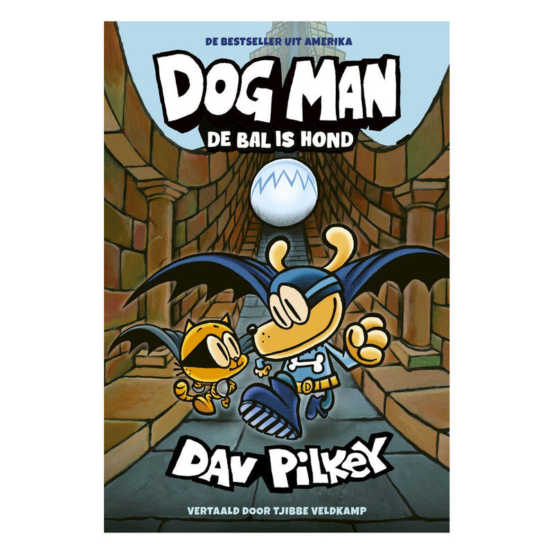 Central Book House Dog Man: la palla è cane