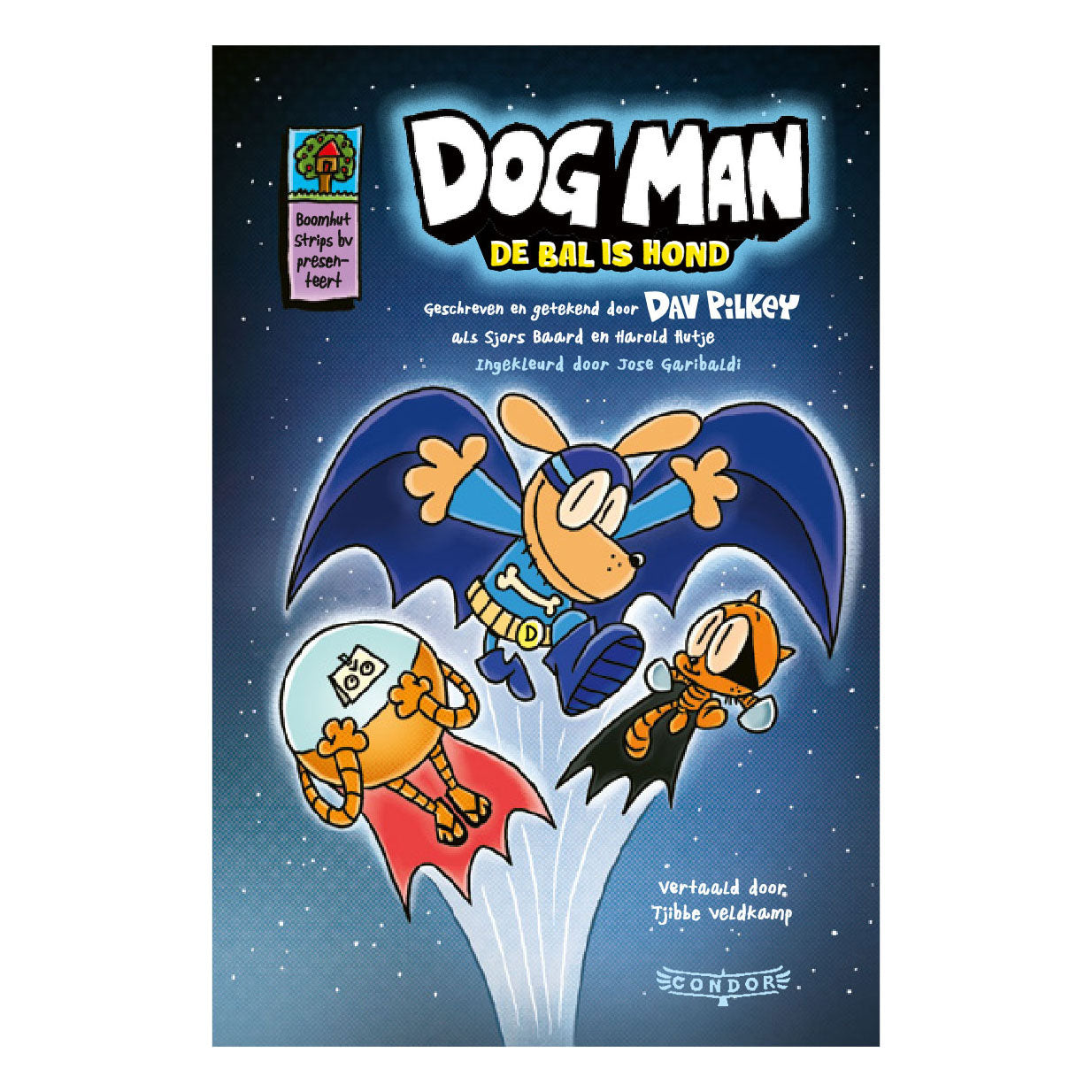 Central Book House Dog Man: la palla è cane