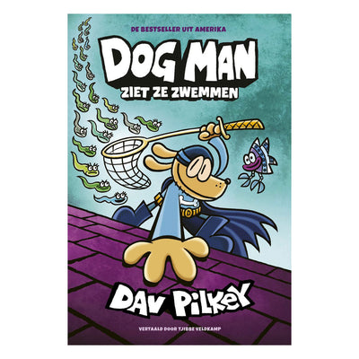 Basic book Dog Man Part 8 Dog Man sees them swimming