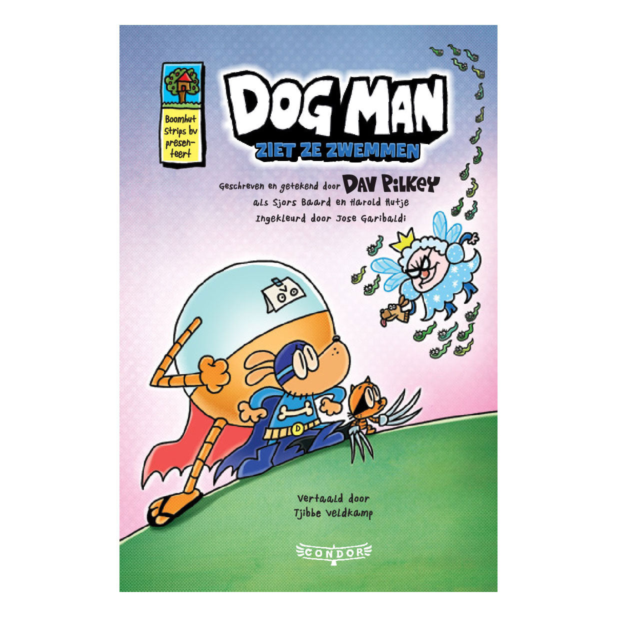 Libro básico Dog Man Parte 8 Dog Man los ve a nadar