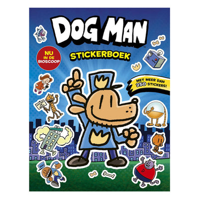 Centraal boekhuis dog man stickerboek. alle