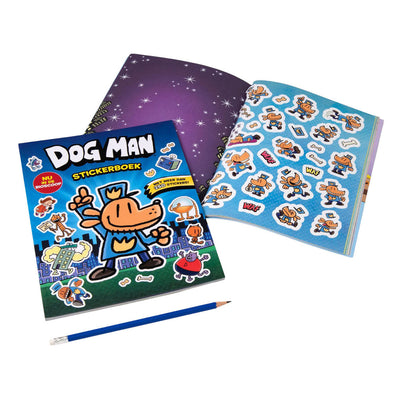 Centraal boekhuis dog man stickerboek. alle