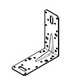Waelbers hoekanker m ril 150x150x60x2,5mm zwart - 10 stuk(s) - 4927.05
