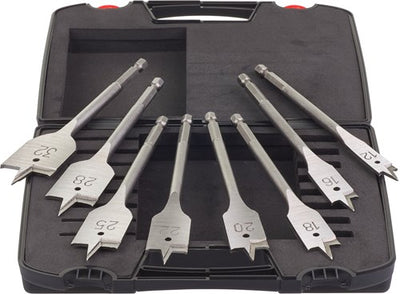 Milwaukee accessories set of speed drills in case | 8-piece - 4932352504