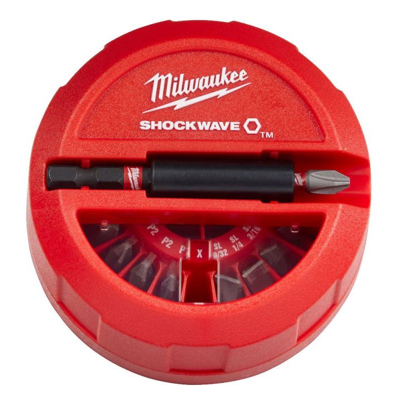 Milwaukee accessoires shockwave gen ii puck 15-delig - 4932430904