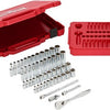 Milwaukee accessoires 1 4” ratel en doppenset | metrisch | 50-delig - 4932464944