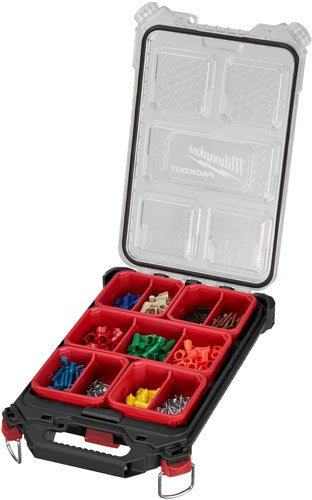 Organizer compatto e sottile Milwaukee packout - 4932471065
