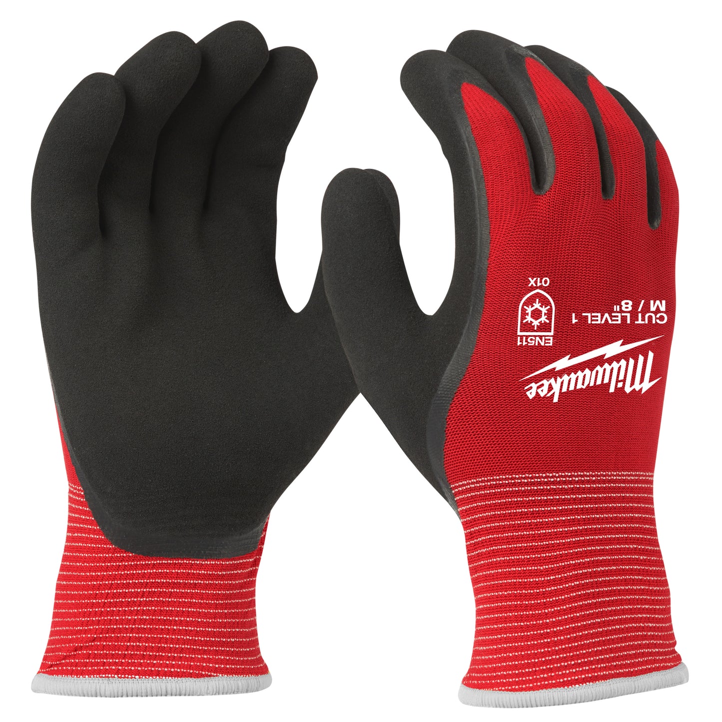 Accesorios Milwaukee guantes de trabajo de invierno clase de corte 1 a - m 8 | 1 par - 4932471343