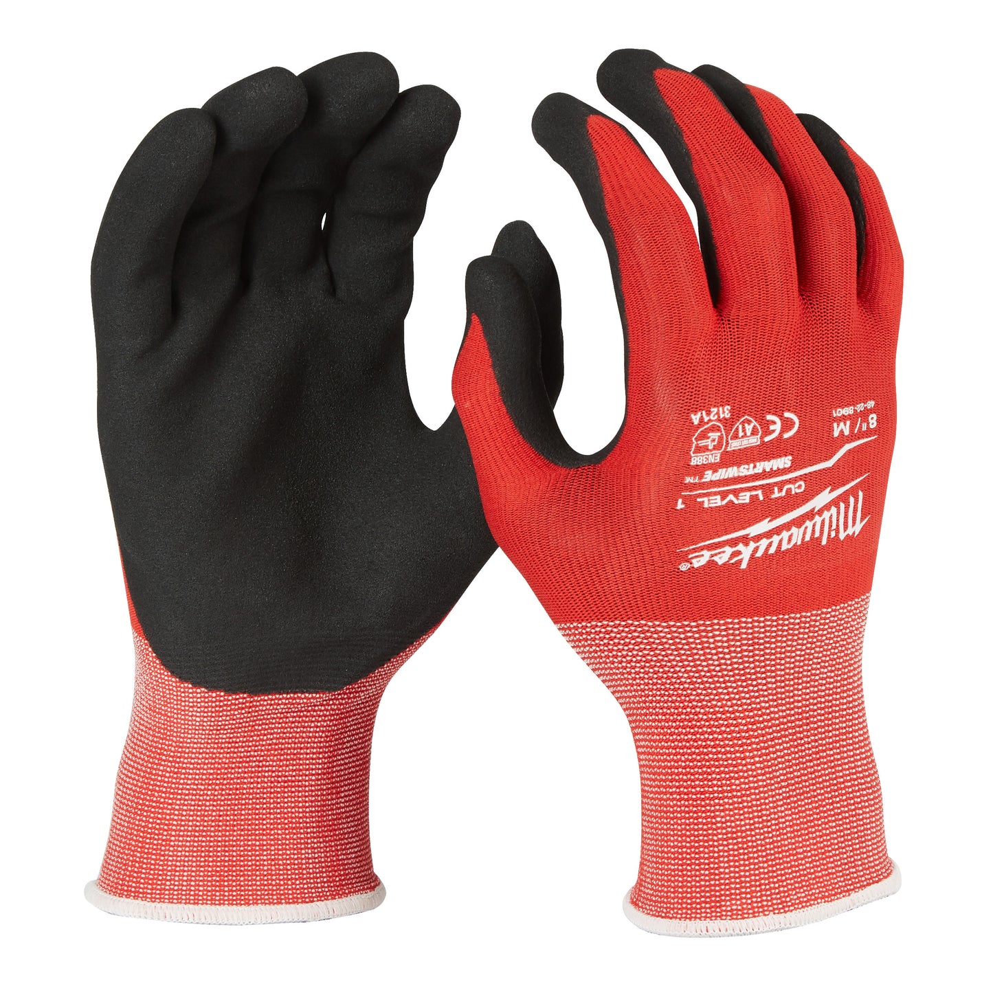Accesorios Milwaukee guantes de trabajo sumergidos | clase de corte 1 a - m 8 | 1 par - 4932471416