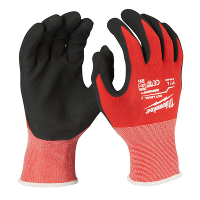 Accessori Milwaukee guanti da lavoro immersi | classe di taglio 1 a - l 9 | 1 paio - 4932471417