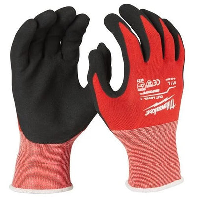Accessori Milwaukee guanti da lavoro immersi classe di taglio 1 a| l9 | 12 paia - 4932471615