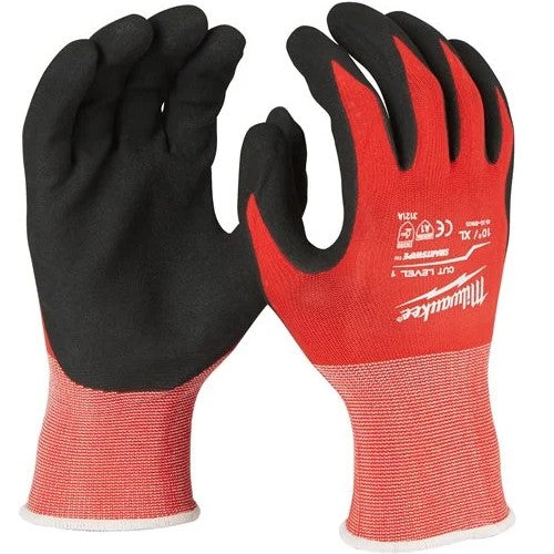 Accesorios Milwaukee guantes de trabajo sumergidos clase de corte 1 a | XL 10 | 12 pares - 4932471616