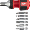 Accessori Milwaukee Cacciavite multibit compatto a cricchetto 8 in 1 - 1pz - 4932471868