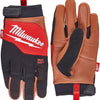 Milwaukee accessoires hybrid lederen werkhandschoenen - l 9 | 1 paar - 4932471913