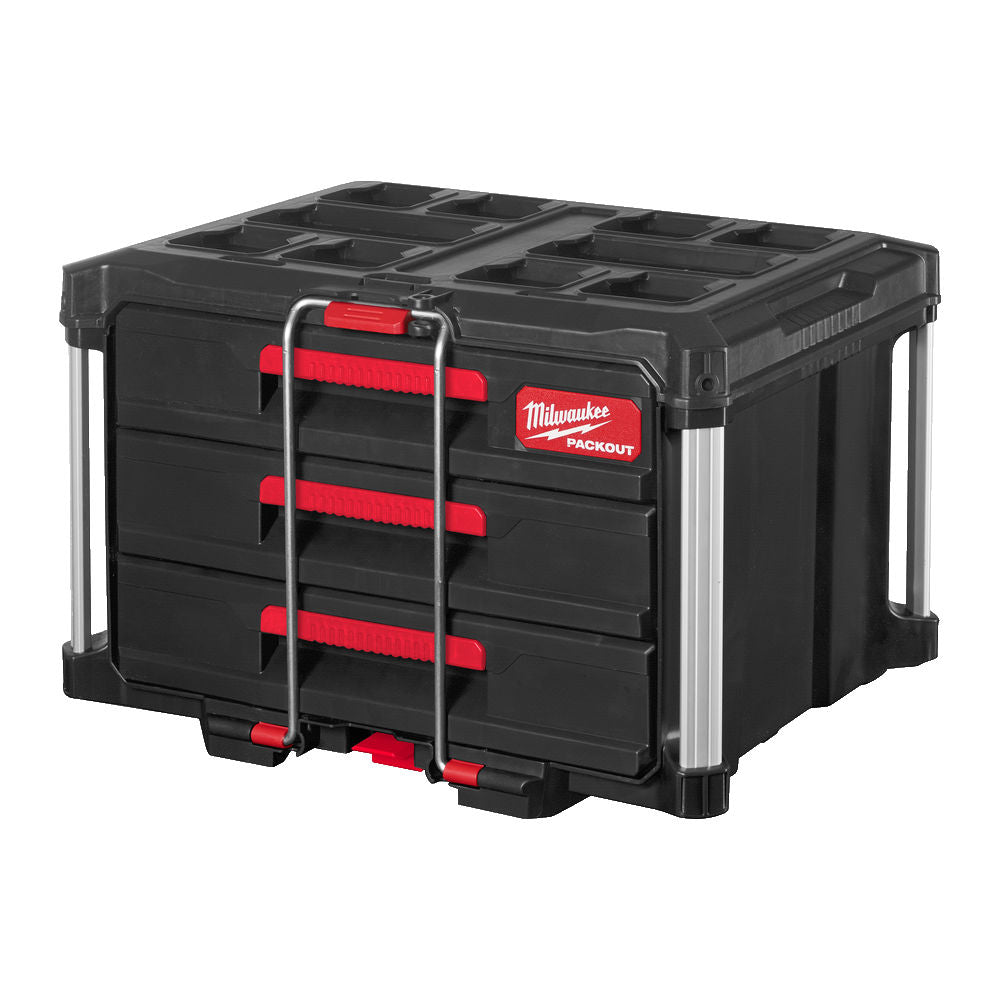 Caja de herramientas de embalaje de Milwaukee | con 3 cajones - 4932472130