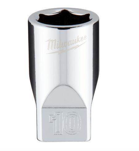 Accessori Milwaukee 1 4 bussole a cricchetto, standard metrico -10mm - 4932478318