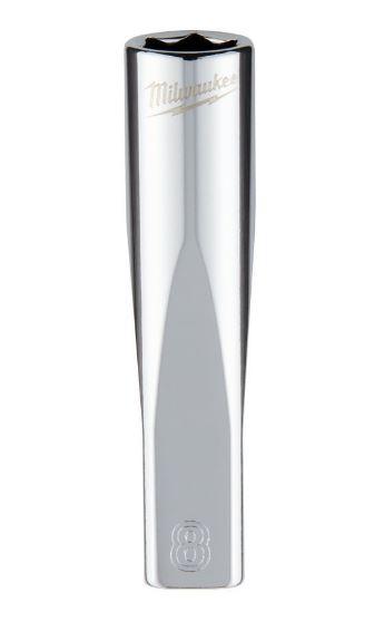 Accesorios Milwaukee 1 4 vaso de trinquete, métrico largo -8 mm - 4932478328