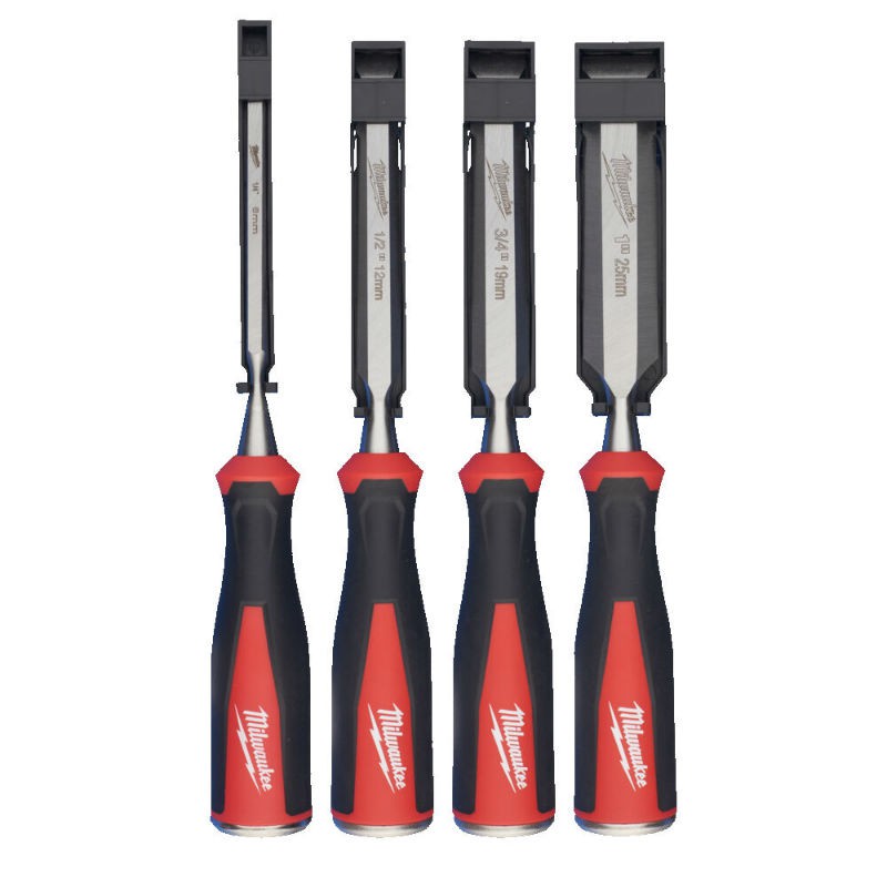 Juego de cinceles para accesorios Milwaukee | 4 piezas - 4932479897