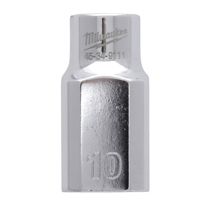 Milwaukee accessoires 1 2 dop metrisch - 10 mm - 4932480008