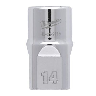 Accesorios Milwaukee 1 2 vaso métrico - 14 mm - 4932480012