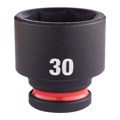 Milwaukee accessoires shockwave krachtdop 1 2 kort 30 mm | 1 stuk - 4932480324