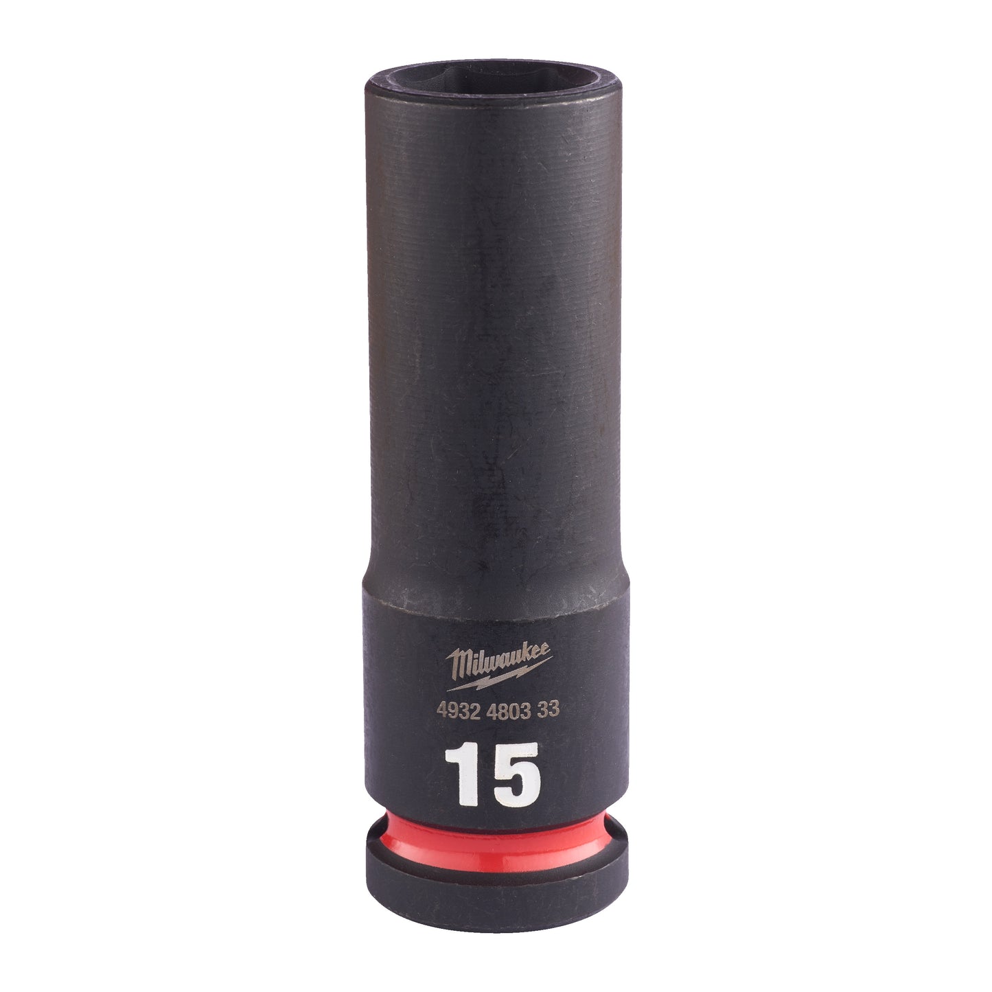 Accesorios Milwaukee vaso de impacto shockwave 1 2 largo 15 mm | 1 pieza - 4932480333