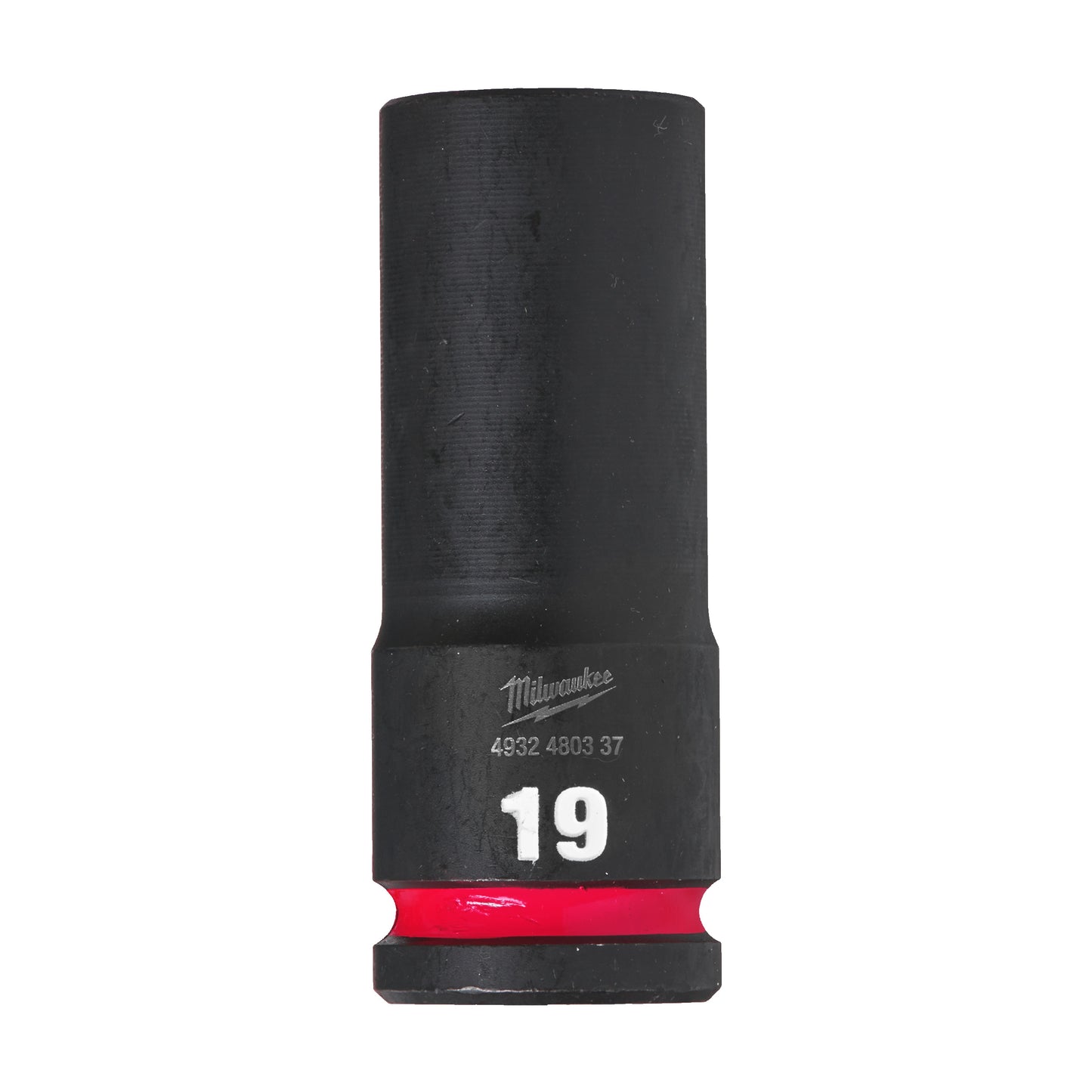 Milwaukee accessoires shockwave krachtdop 1 2 lang 19 mm | 1 stuk - 4932480337