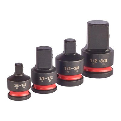 Milwaukee accessoires adapter shockwave hex set-4pc - 4932480356