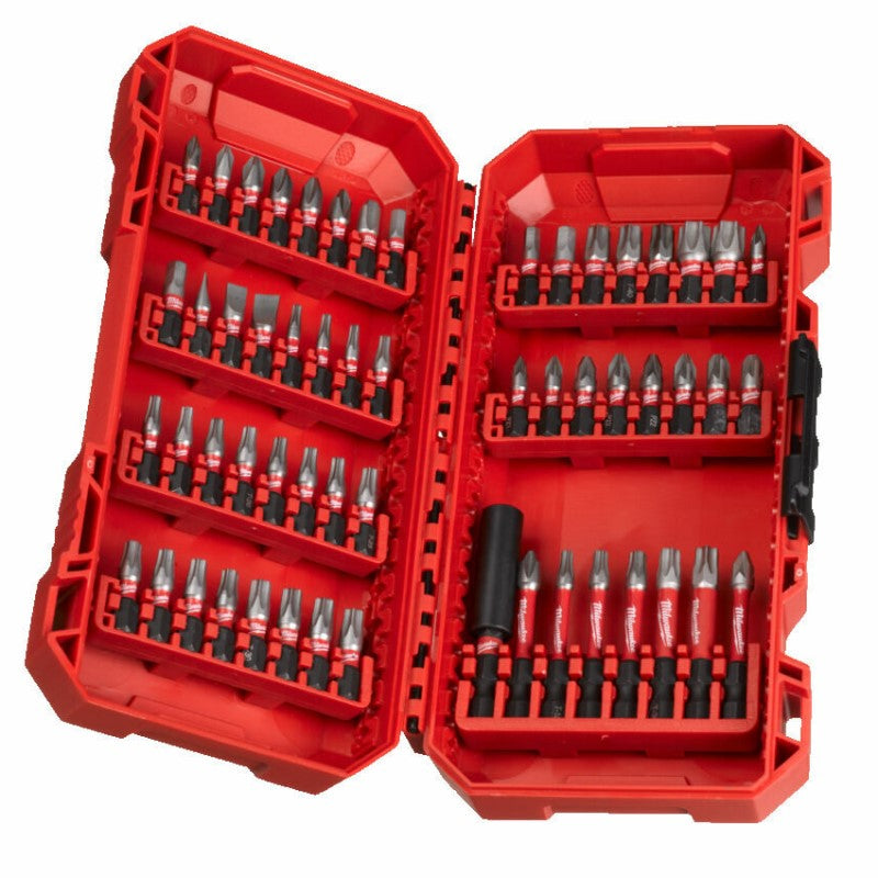 Accessori Milwaukee Set di punte per cacciavite Shockwave | 56 pezzi | 4932492006