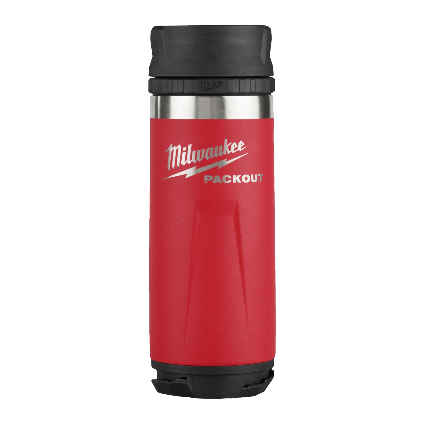 Botella Milwaukee packout™ con tapón para beber | 532ml | rojo - 4932493473
