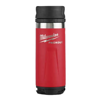 Botella Milwaukee packout™ con tapón para beber | 532ml | rojo - 4932493473