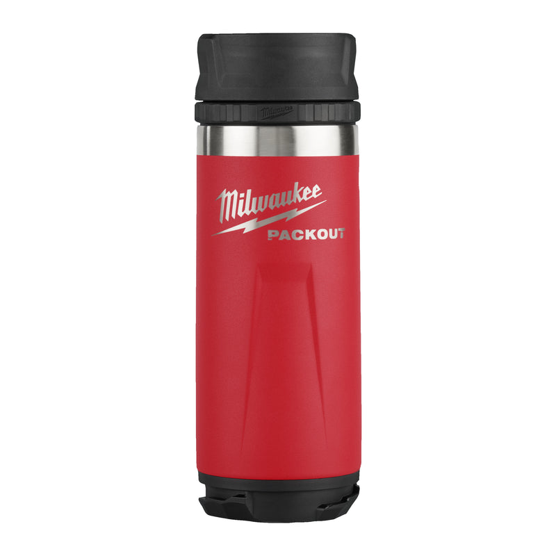 Borraccia Milwaukee packout™ con tappo | 532ml| rosso - 4932493473