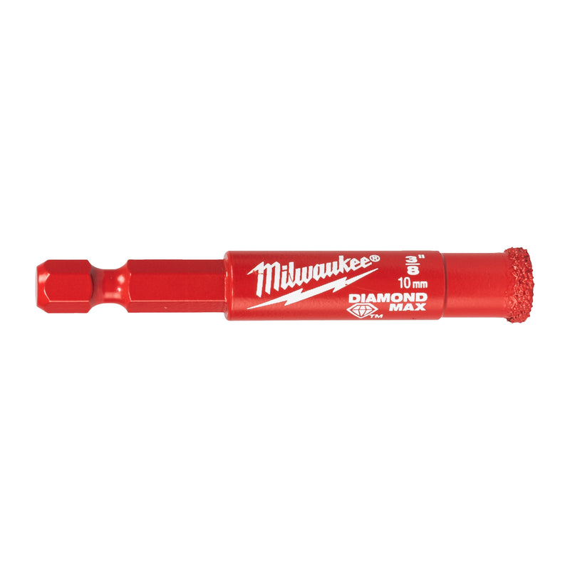 Trapano per piastrelle Milwaukee | diamante max™ | 1 4 perforazione a umido e a secco | 10mm 1 4 esagonale - 4932498344
