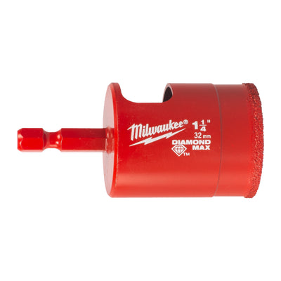 Perforazione Milwaukee | diamante max™ | 1 4 bagnato asciutto | 32mm 1 4 esagonale - 4932498352