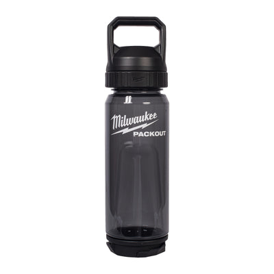 Bottiglia in plastica Milwaukee packout™ con tappo | 740ml| nero - 4932498639