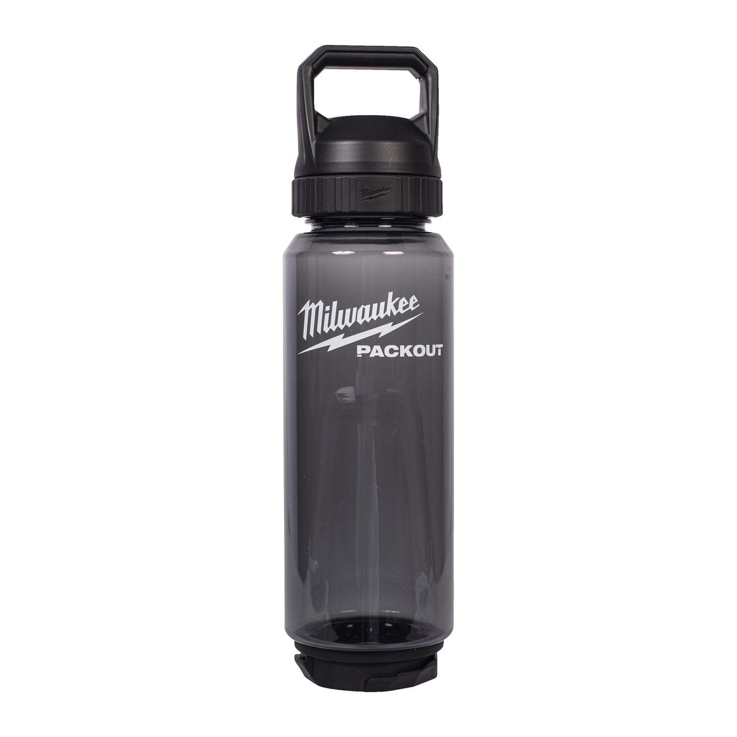 Bottiglia in plastica Milwaukee packout™ con tappo | 1005ml| nero - 4932498640