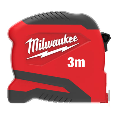 Milwaukee rolmaat compact gen ii | 3 m x 19 mm - 4932498776