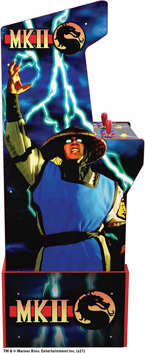 Arcade1up: máquina arcade heredada 12 en 1 de mortal kombat midway